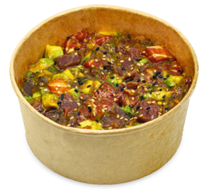 Tartar de atún rojo y salmón mix